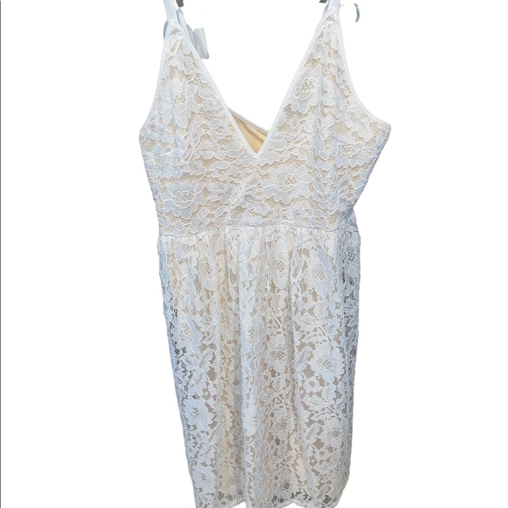 Beautiful lace white dress
